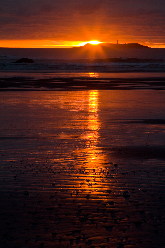 Ruby Beach At Sunset